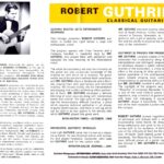 Robert Guthrie (International Management Promotional Material-International Artists/New York and Eldon Associates/Montreal, Canada) (page 2)