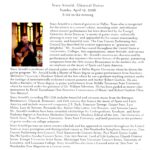 Solo Concert at the Episcopal Church of the Heavenly Rest in Abilene, TX. on 4/19/26